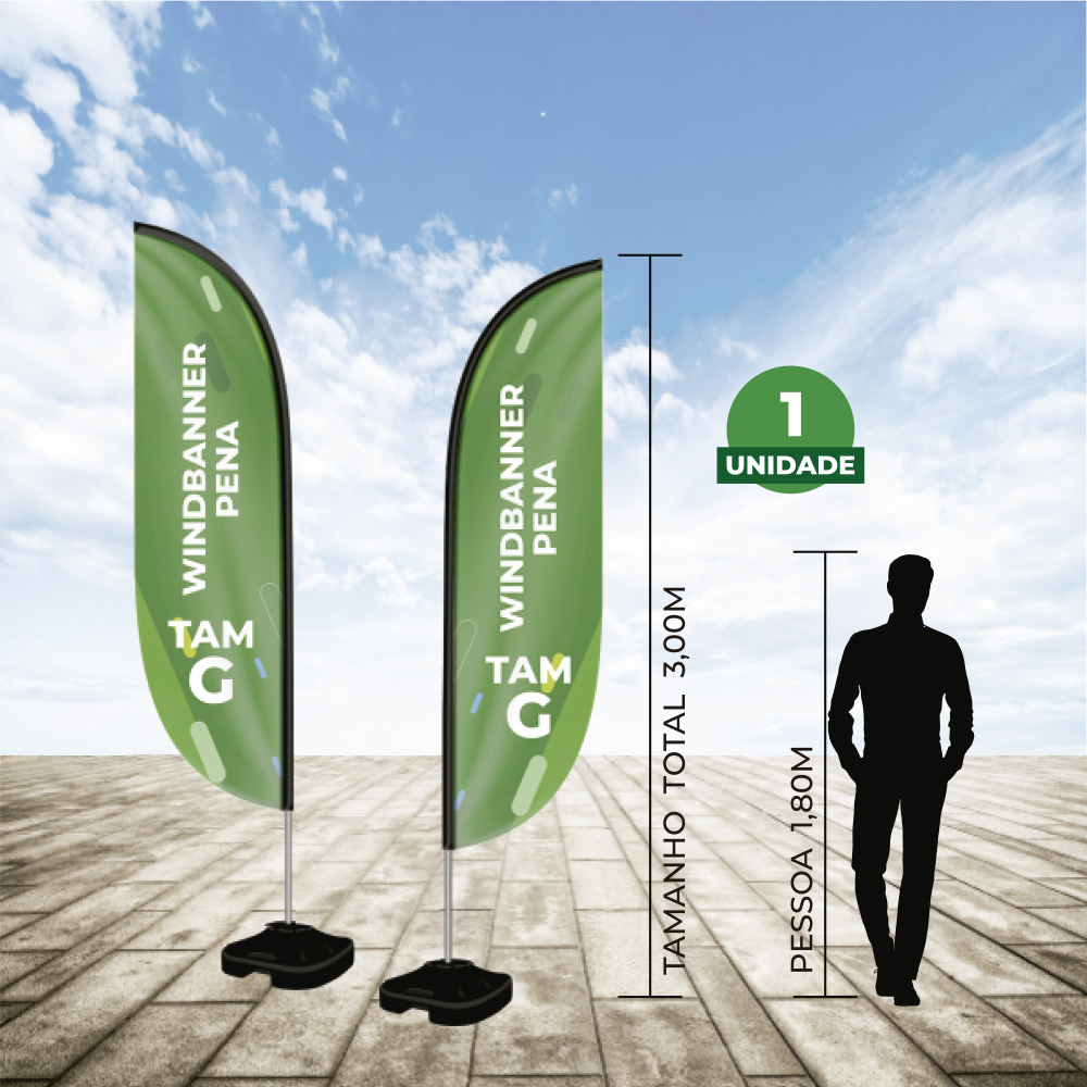 Wind banner personalizado - Imagem 9