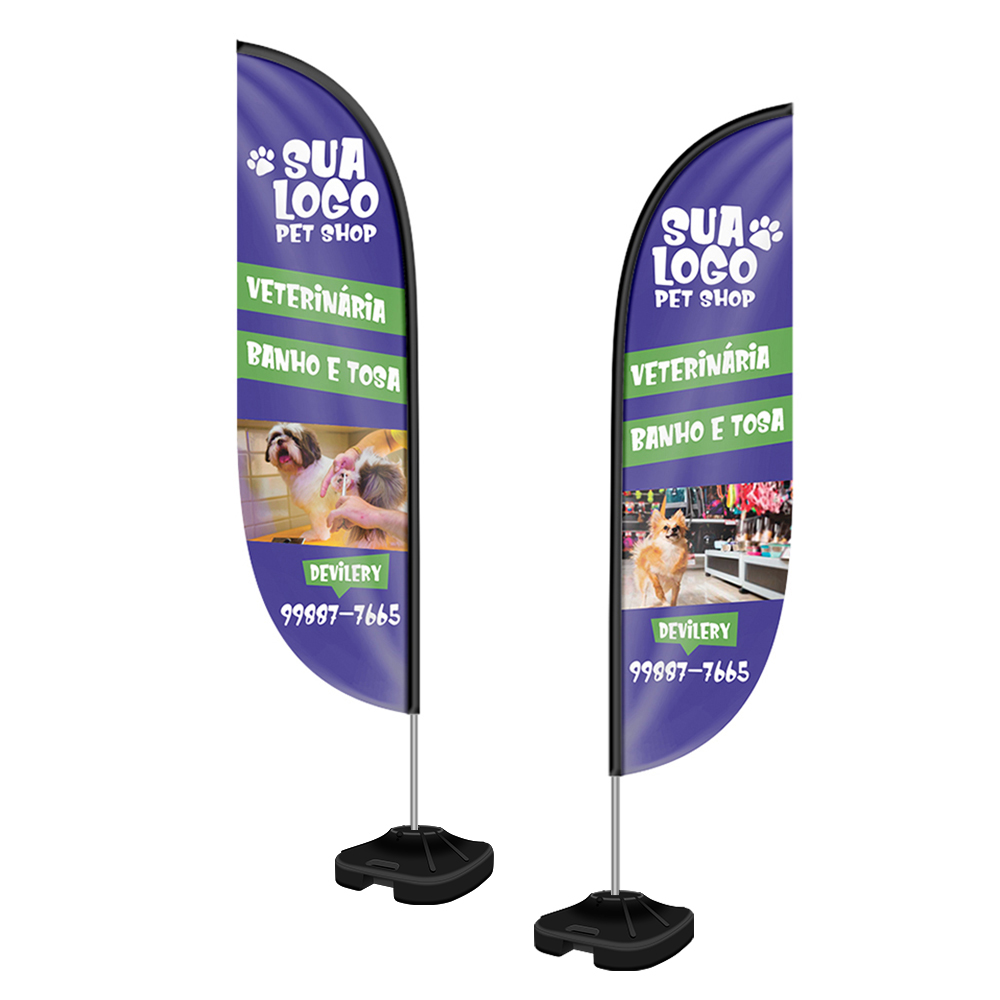 Wind banner personalizado