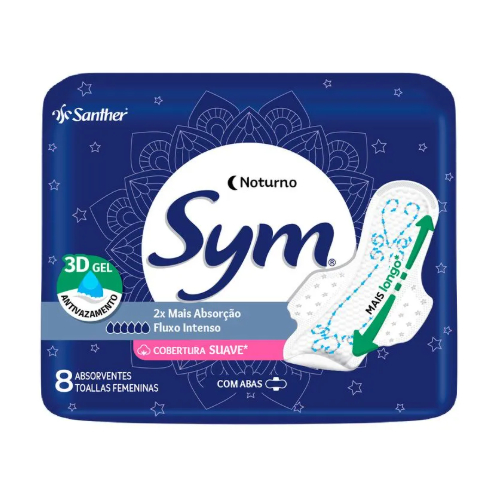 ABSORVENTE SYM NOITE E DIA